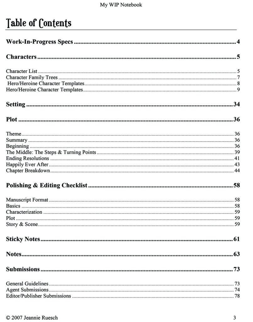 NovelWorkBook eDoc 3