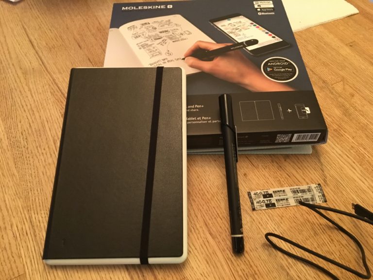 Moleskin Smart Writing Set & How it Connects to Evernote : A Review