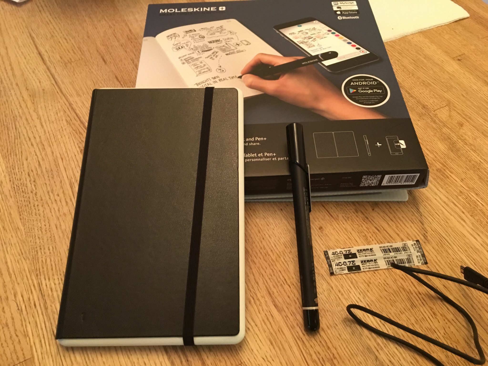 Moleskin Smart Writing Set & How it Connects to Evernote : A