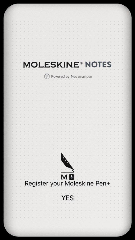 Moleskin Smart Writing set app