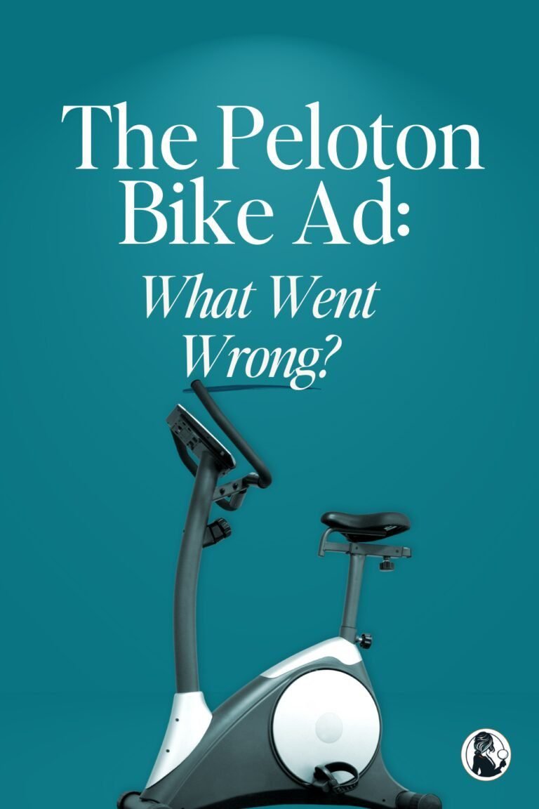 peloton bike ad - what went wrong