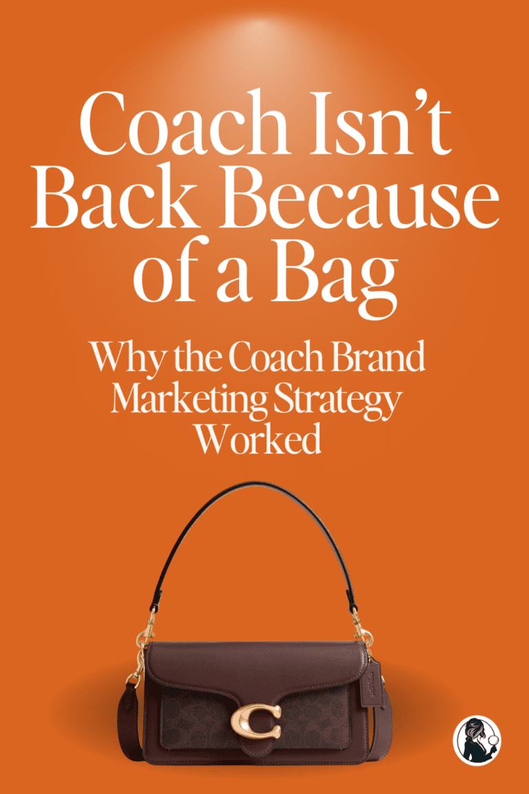 Coach isn’t back because of a bag