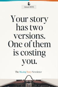 Missing Story newsletter Issue 013